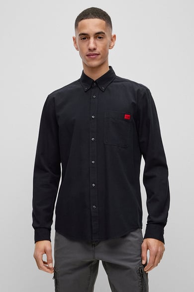 ΠΟΥΚΑΜΙΣΟ HUGO - 004 ΜΑΥΡΟ